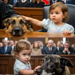 Une fillette de 3 ans parle à un chien policier au tribunal — Personne n’était préparé à ses paroles