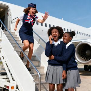 Deux jumelles noires se sont vu refuser l’embarquement sur un vol – mais un appel à leur père milliardaire a tout changé…