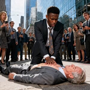 Un homme noir renonce à son entretien d’embauche idéal pour sauver un inconnu mourant dans la rue… et découvre plus tard l’horrible vérité sur sa véritable identité.