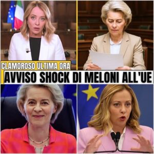 LETTERA BOLLENTE DI GIORGIA MELONI AI VERTICI UE: “Fermate subito queste leggi disastrose!” – Bruxelles sconvolta, l’intero blocco trema in attesa della risposta, mentre tutta l’Italia si schiera compatta al fianco di Meloni.